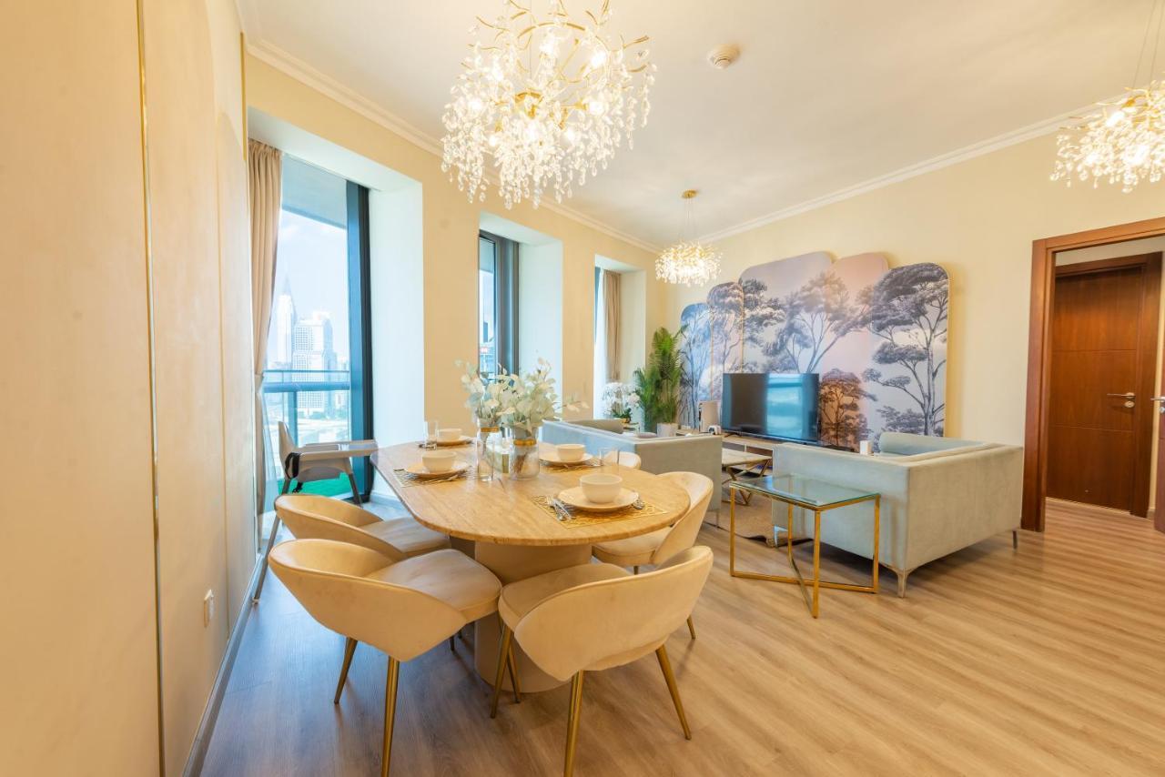 Апартаменты First Class 2Br With Full Dubai Skyline & Sea View Экстерьер фото